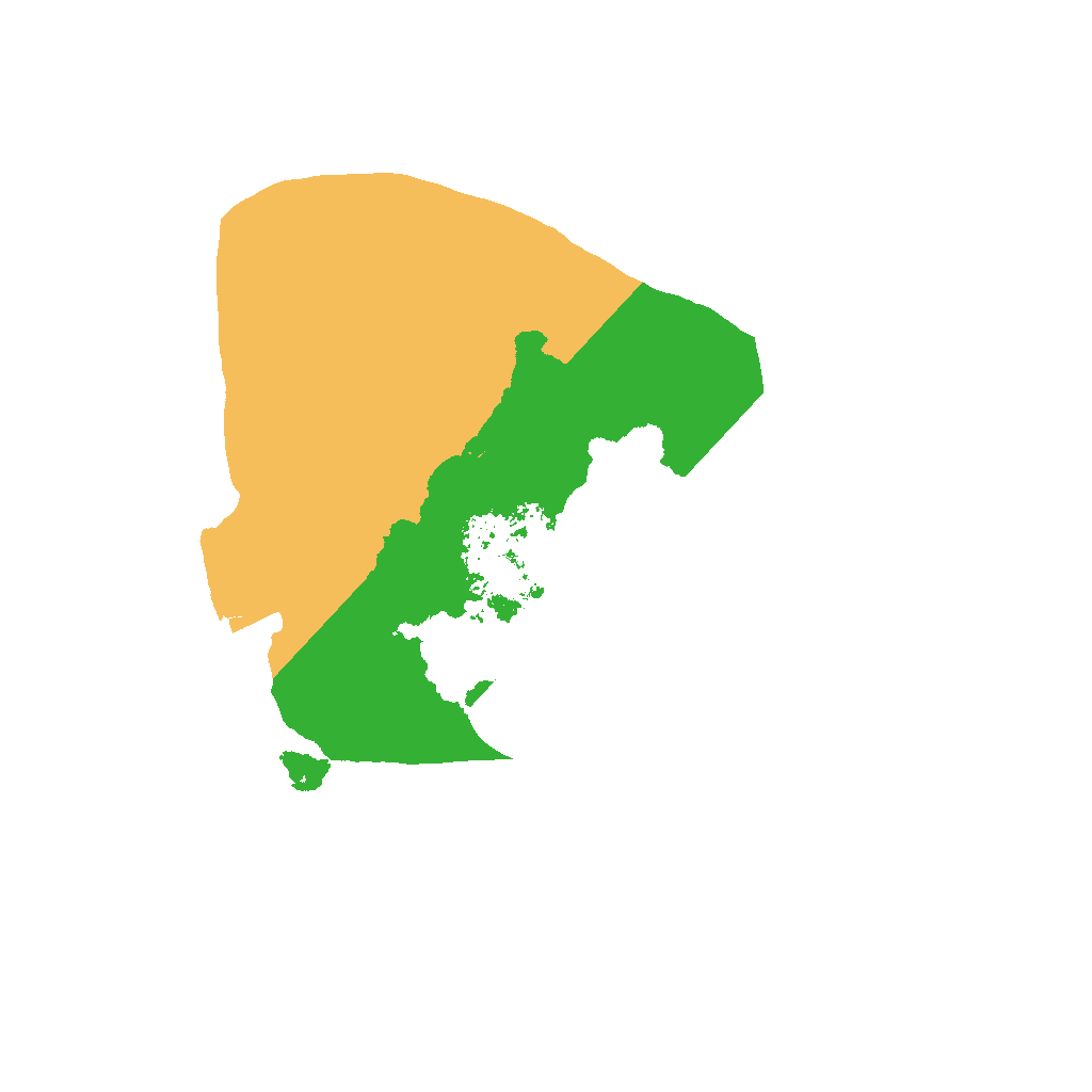 Biome Rust Map: Procedural Map, Size: 1200, Seed: 34