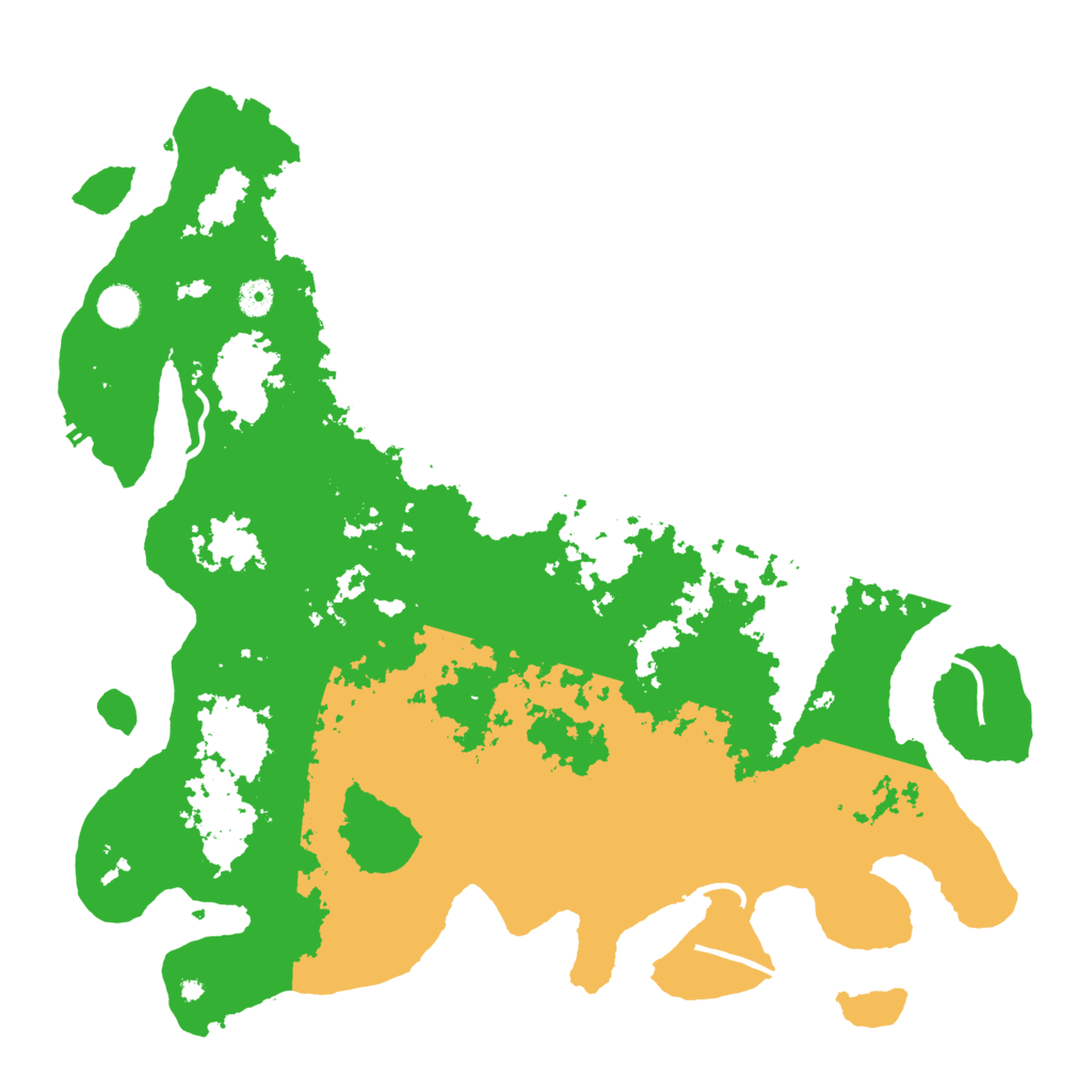 Biome Rust Map: Procedural Map, Size: 4500, Seed: 26761