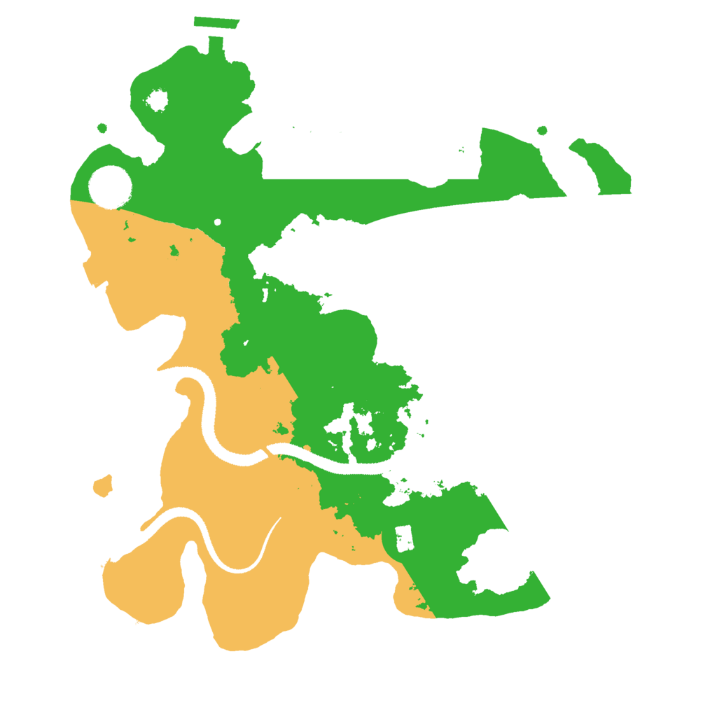 Biome Rust Map: Procedural Map, Size: 3000, Seed: 10638