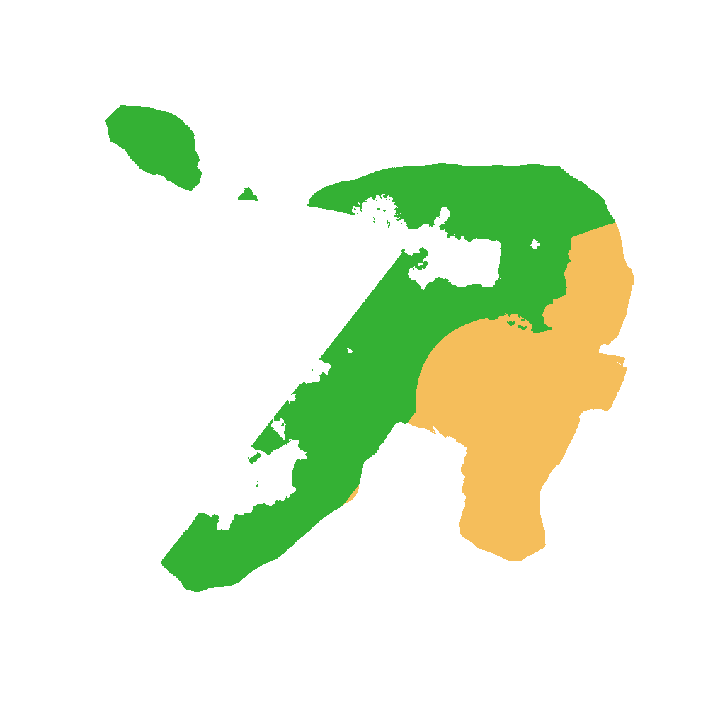 Biome Rust Map: Procedural Map, Size: 1500, Seed: 1325862992