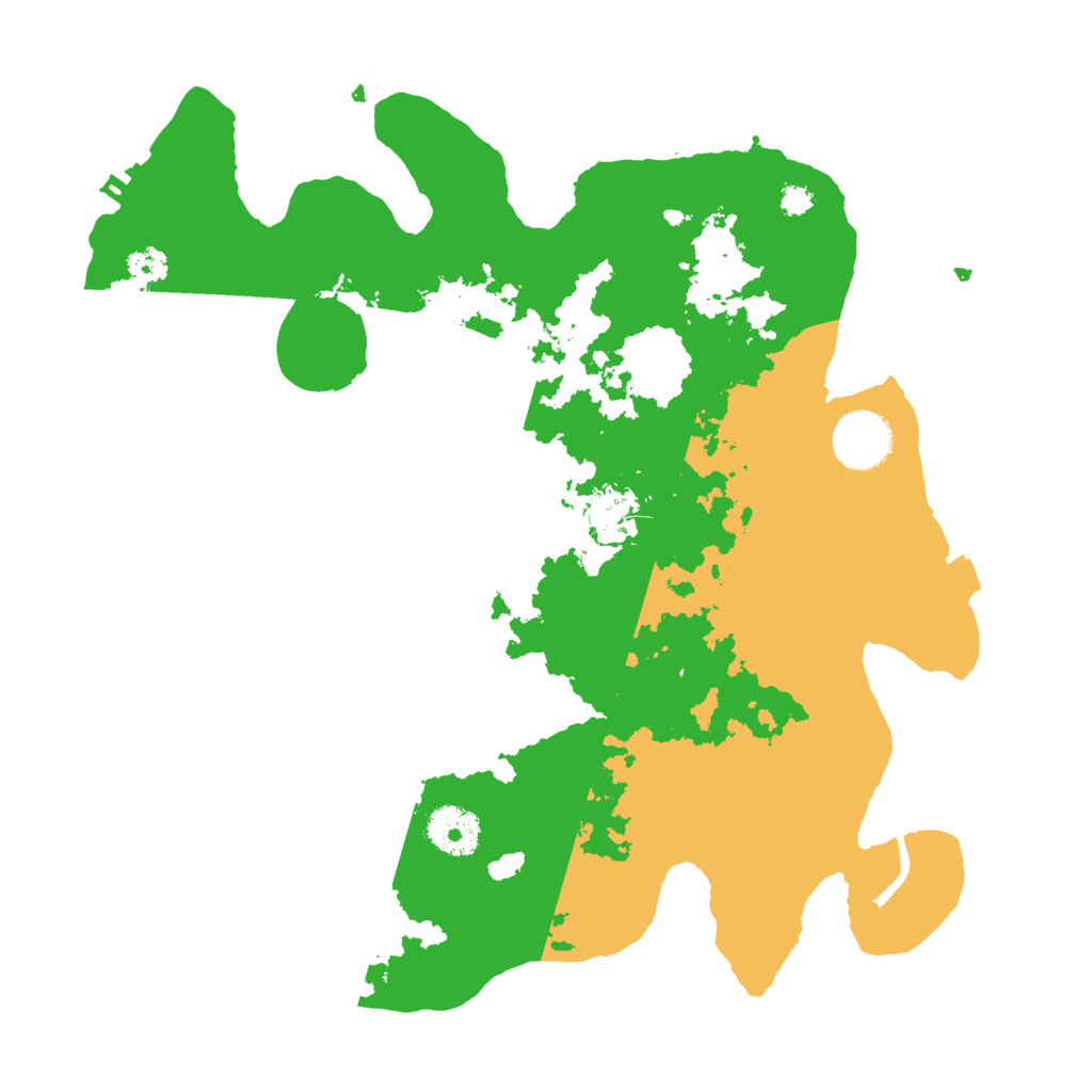 Biome Rust Map: Procedural Map, Size: 3250, Seed: 27