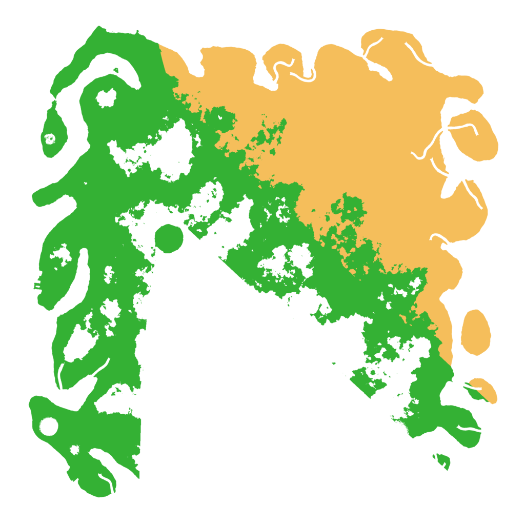 Biome Rust Map: Procedural Map, Size: 5000, Seed: 1009370324