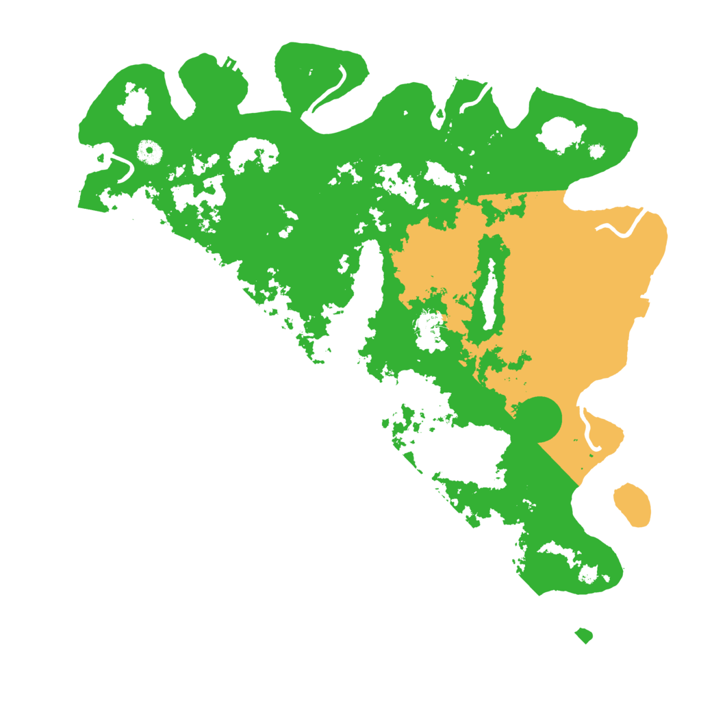 Biome Rust Map: Procedural Map, Size: 4250, Seed: 1366613