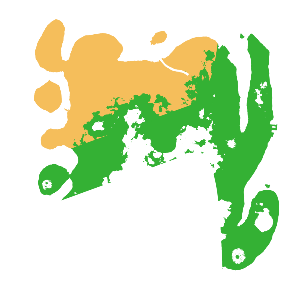Biome Rust Map: Procedural Map, Size: 3200, Seed: 487345726