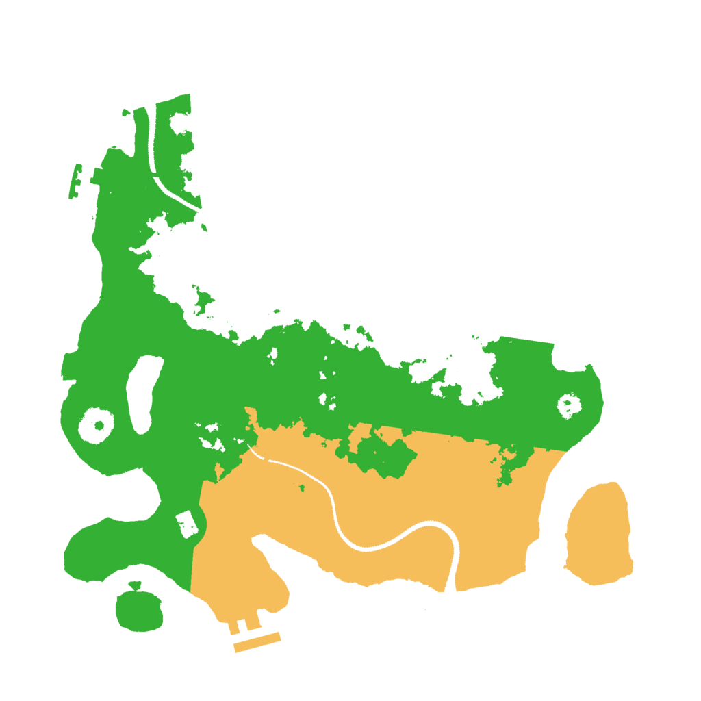 Biome Rust Map: Procedural Map, Size: 3000, Seed: 693154