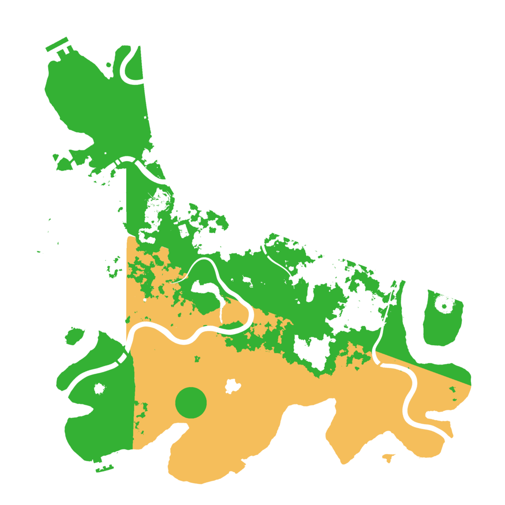 Biome Rust Map: Procedural Map, Size: 4250, Seed: 2087704787