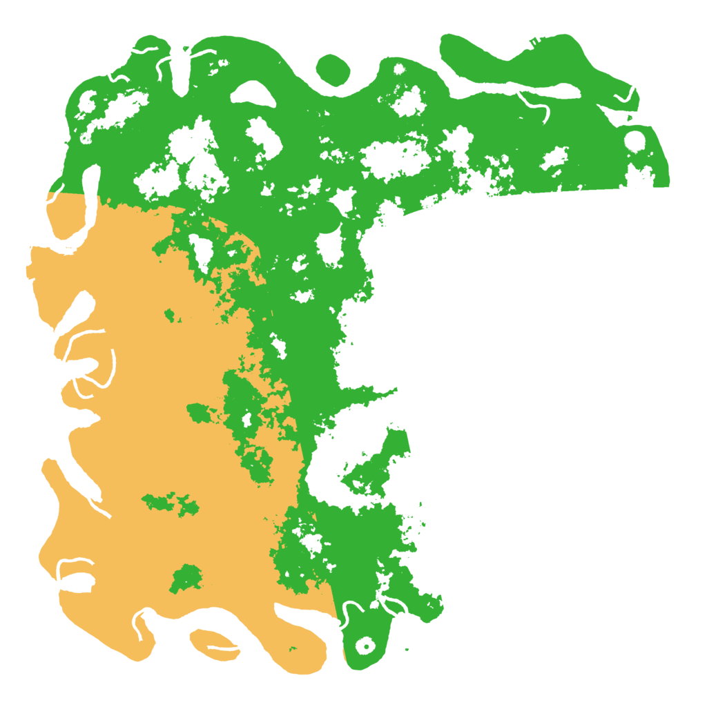 Biome Rust Map: Procedural Map, Size: 6000, Seed: 844794326