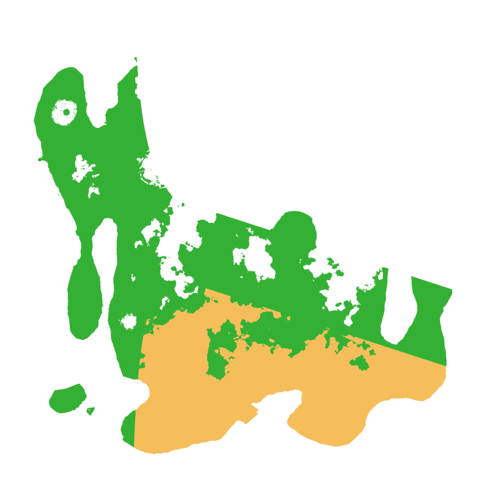 Biome Rust Map: Procedural Map, Size: 3000, Seed: 272940754