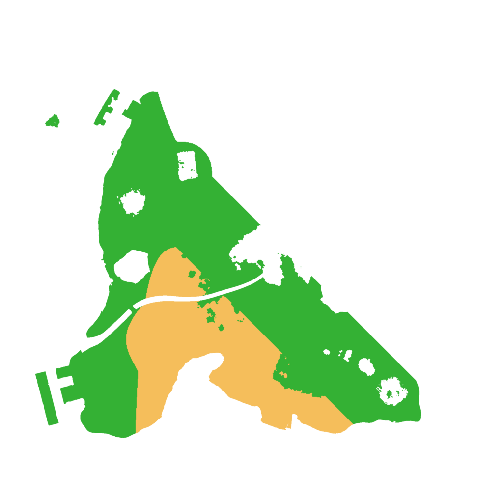 Biome Rust Map: Procedural Map, Size: 1900, Seed: 1300