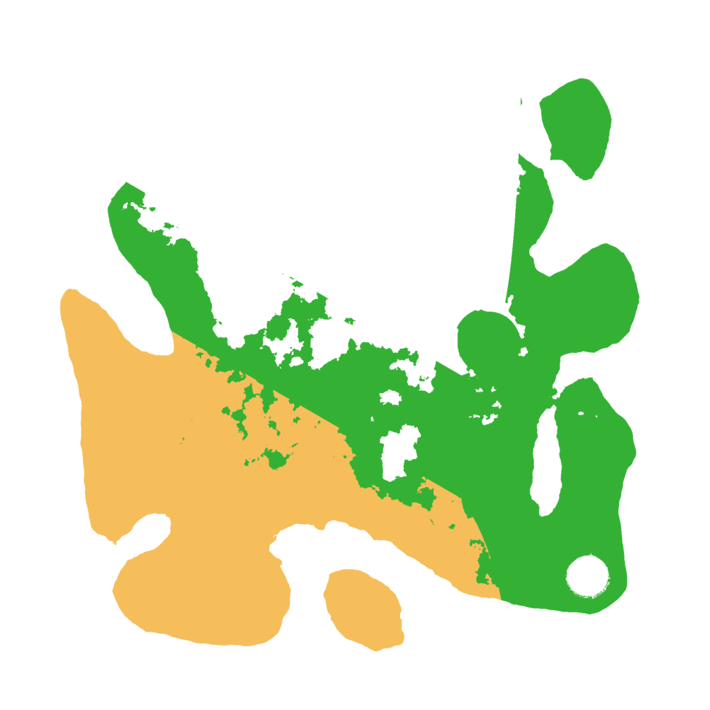 Biome Rust Map: Barren, Size: 3000, Seed: 232398717