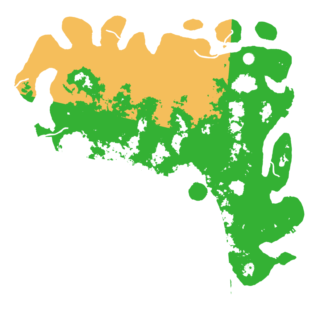 Biome Rust Map: Procedural Map, Size: 4800, Seed: 392754770