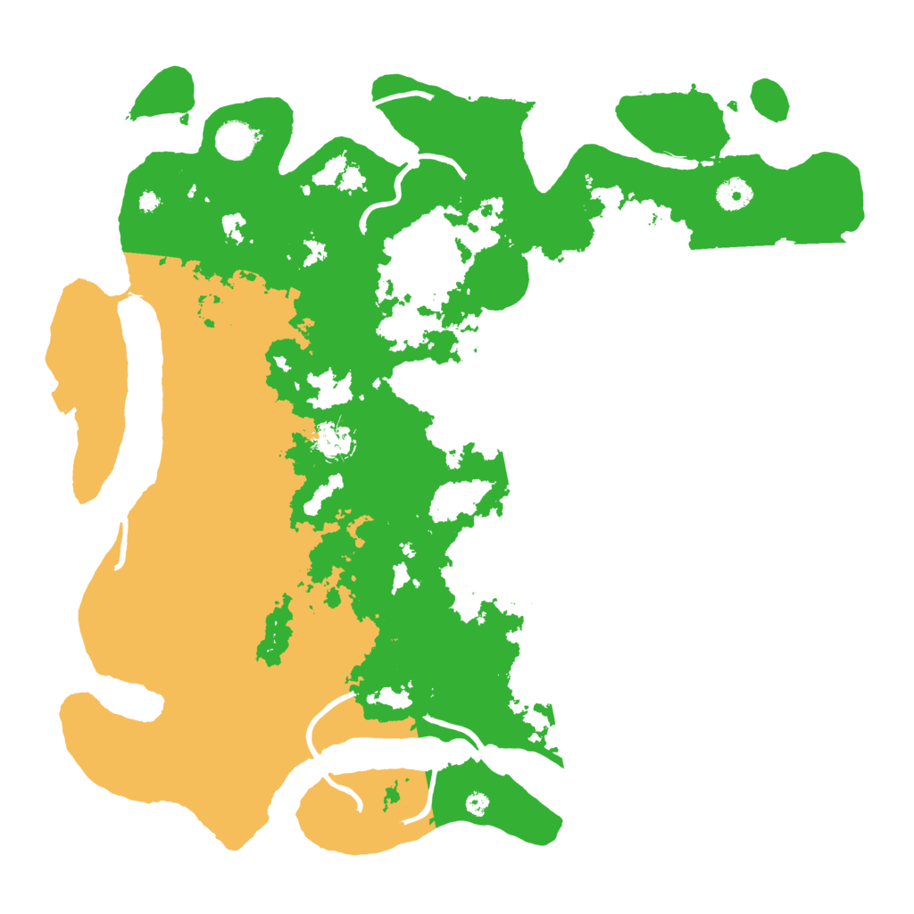 Biome Rust Map: Procedural Map, Size: 4100, Seed: 2074460