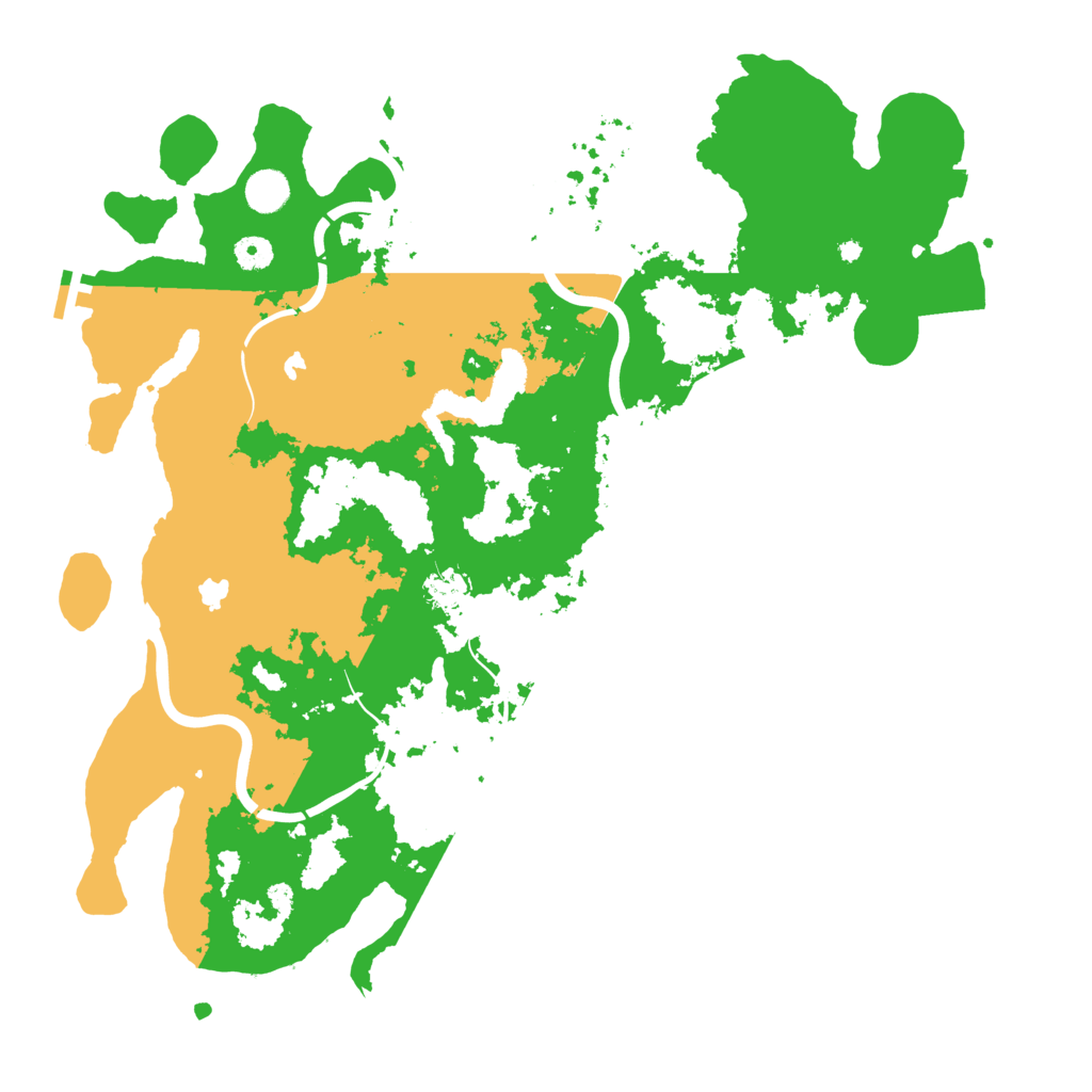 Biome Rust Map: Procedural Map, Size: 4500, Seed: 6738053