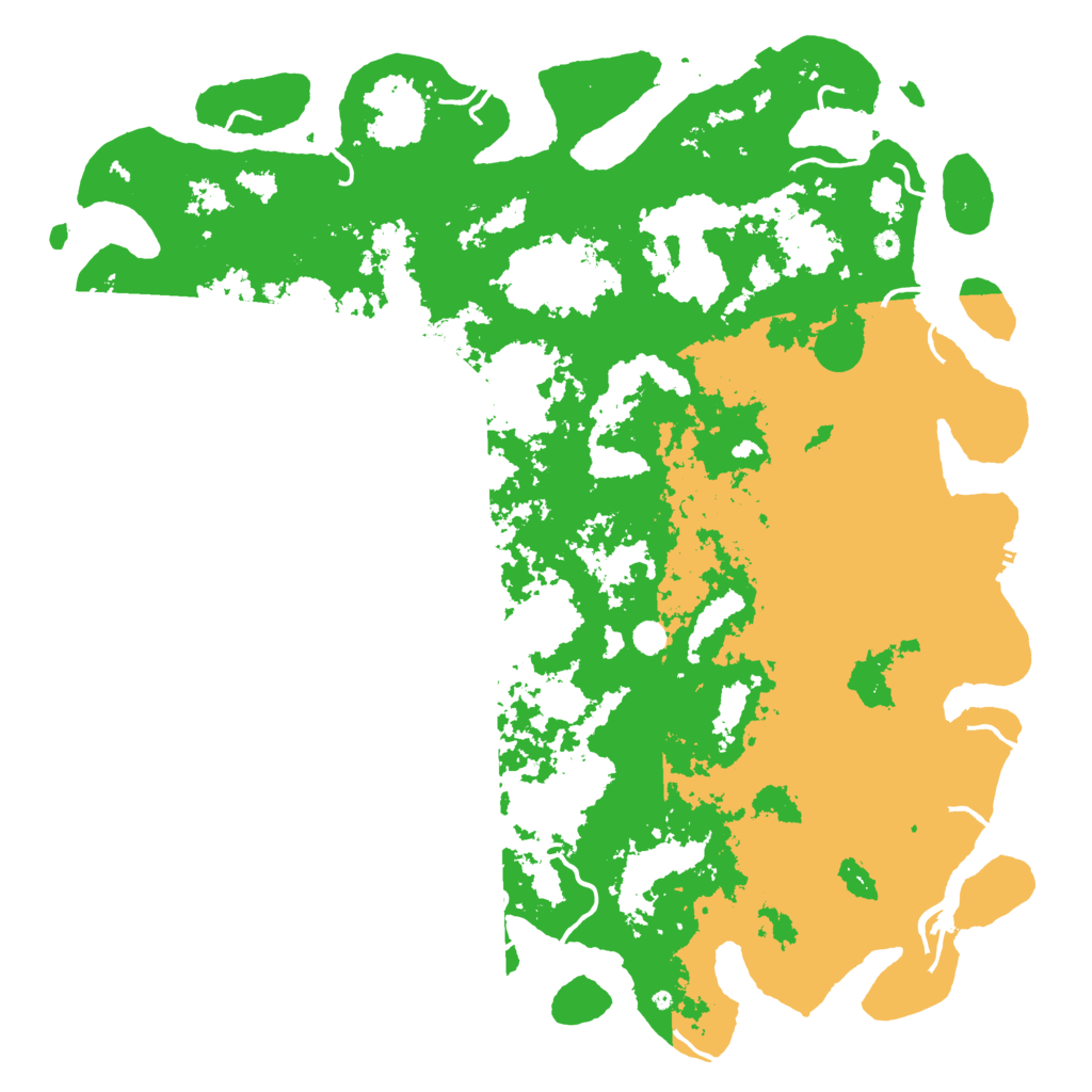 Biome Rust Map: Procedural Map, Size: 6000, Seed: 1013830754
