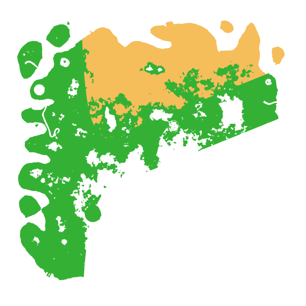 Biome Rust Map: Procedural Map, Size: 5000, Seed: 544125625