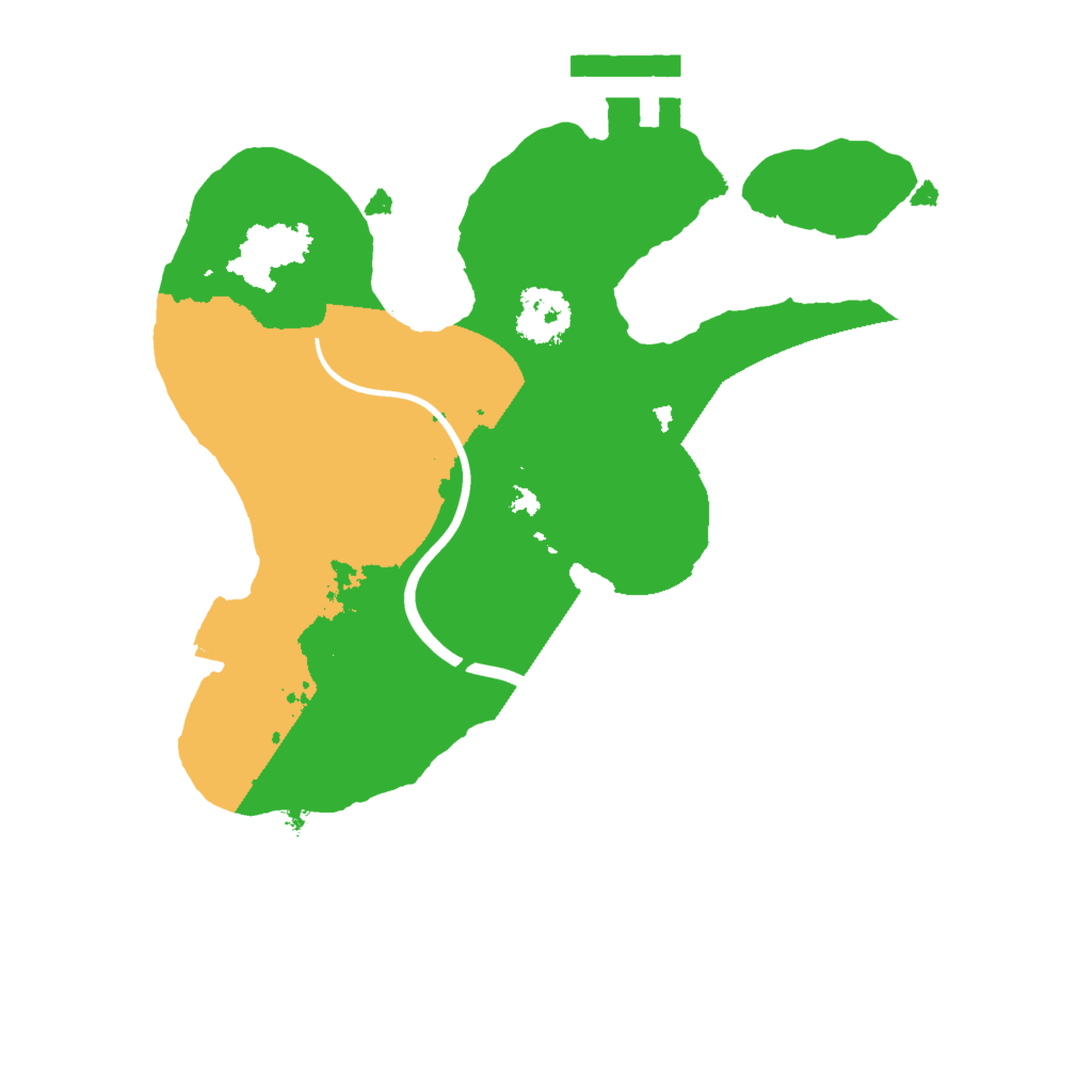 Biome Rust Map: Procedural Map, Size: 2000, Seed: 548465154