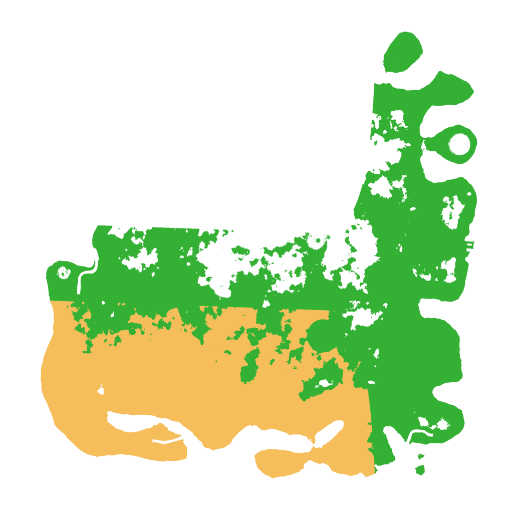 Biome Rust Map: Procedural Map, Size: 4250, Seed: 2100549190