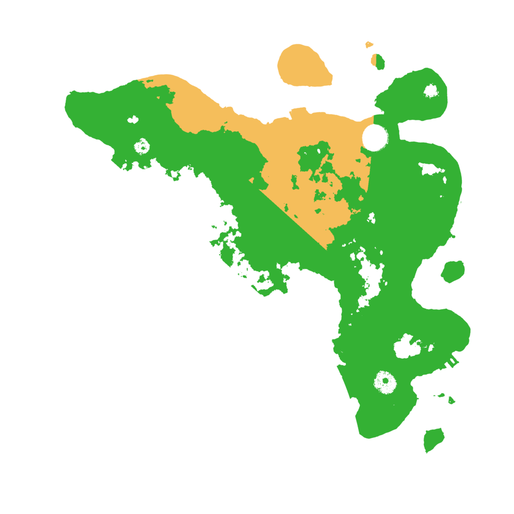 Biome Rust Map: Procedural Map, Size: 3500, Seed: 673845