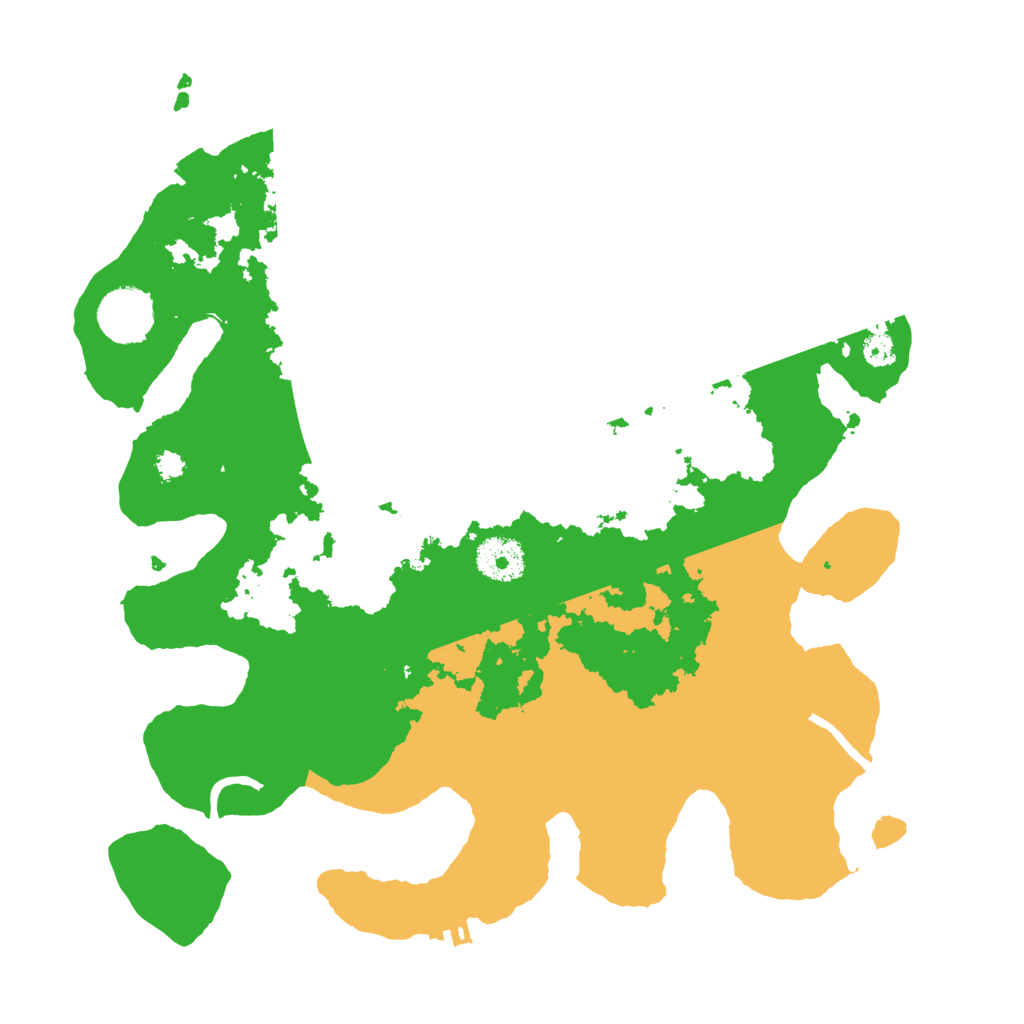 Biome Rust Map: Procedural Map, Size: 3300, Seed: 35963068