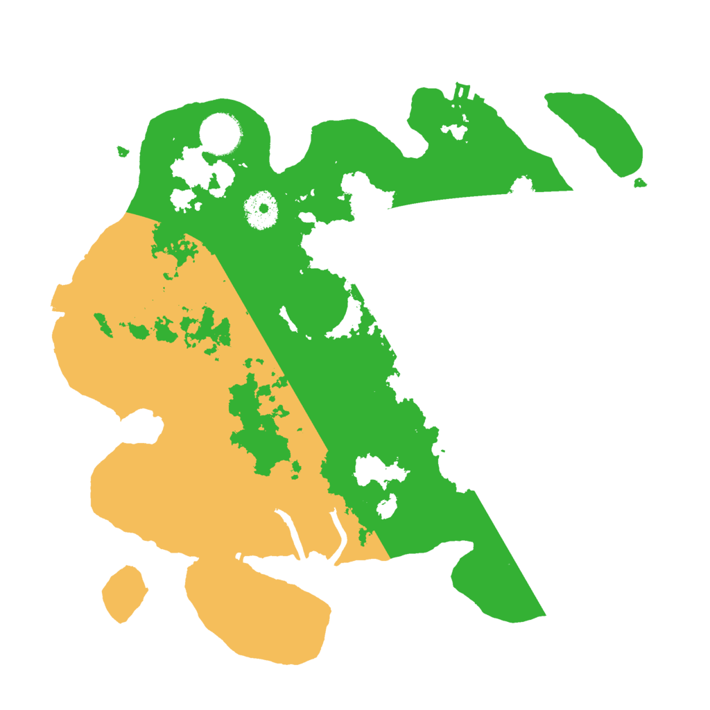 Biome Rust Map: Procedural Map, Size: 3000, Seed: 394561