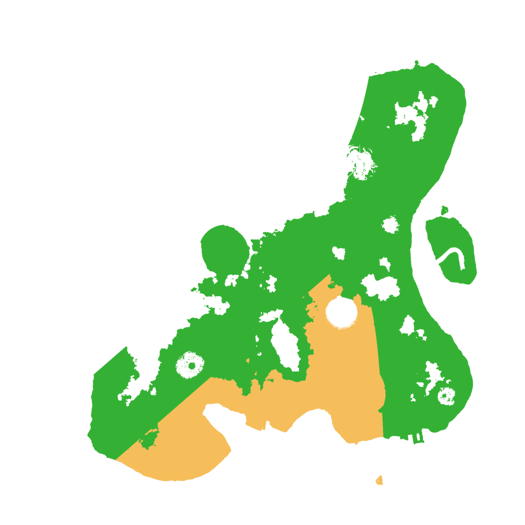 Biome Rust Map: Procedural Map, Size: 3000, Seed: 3813
