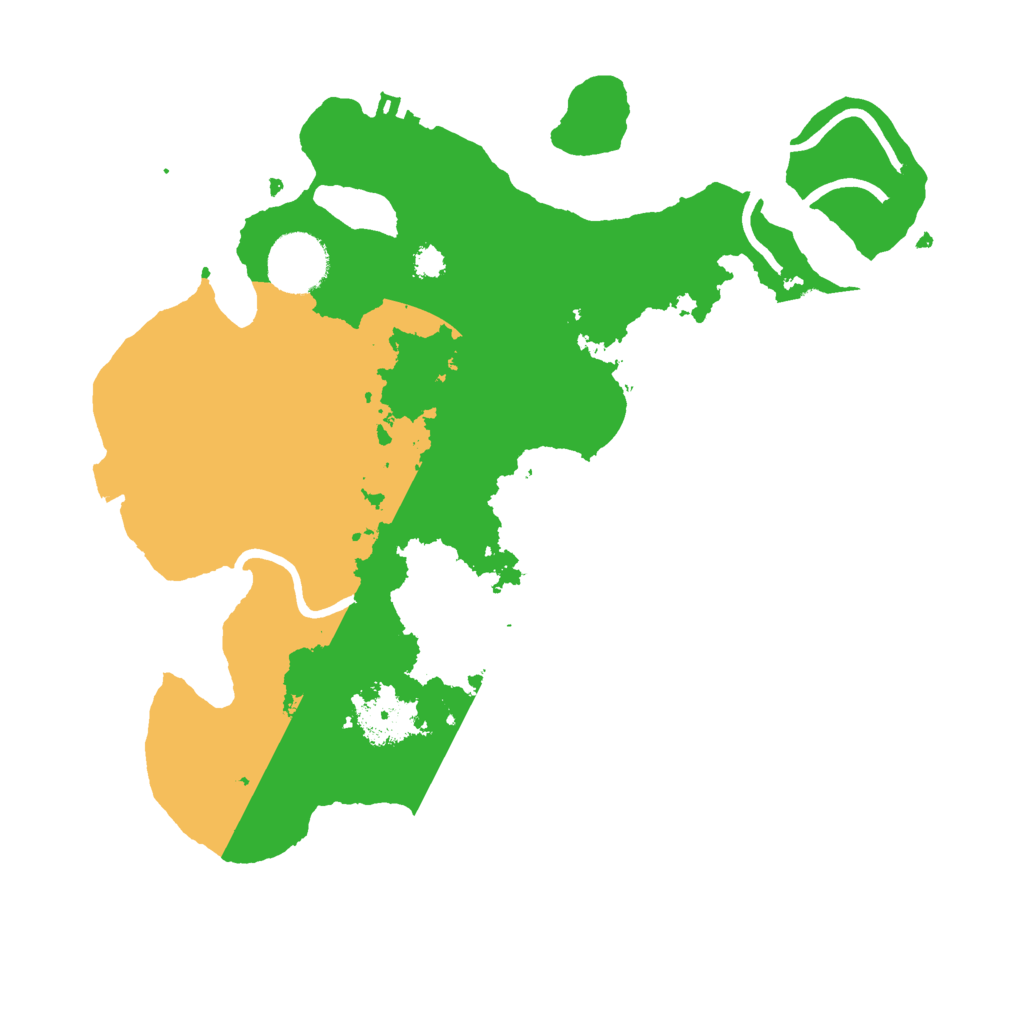 Biome Rust Map: Procedural Map, Size: 3000, Seed: 11637