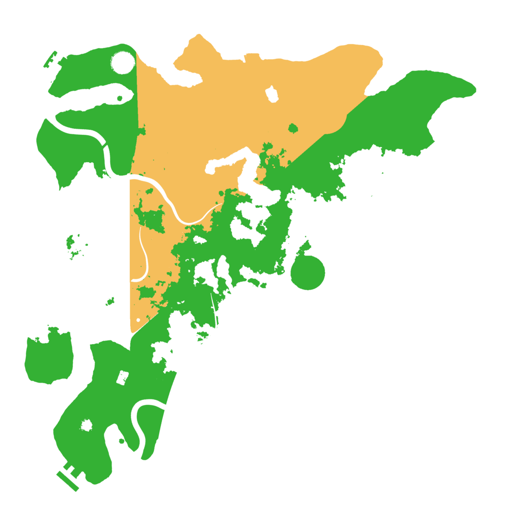 Biome Rust Map: Procedural Map, Size: 4000, Seed: 2004198441