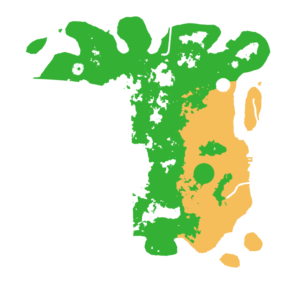 Biome Rust Map: Procedural Map, Size: 3750, Seed: 84535135