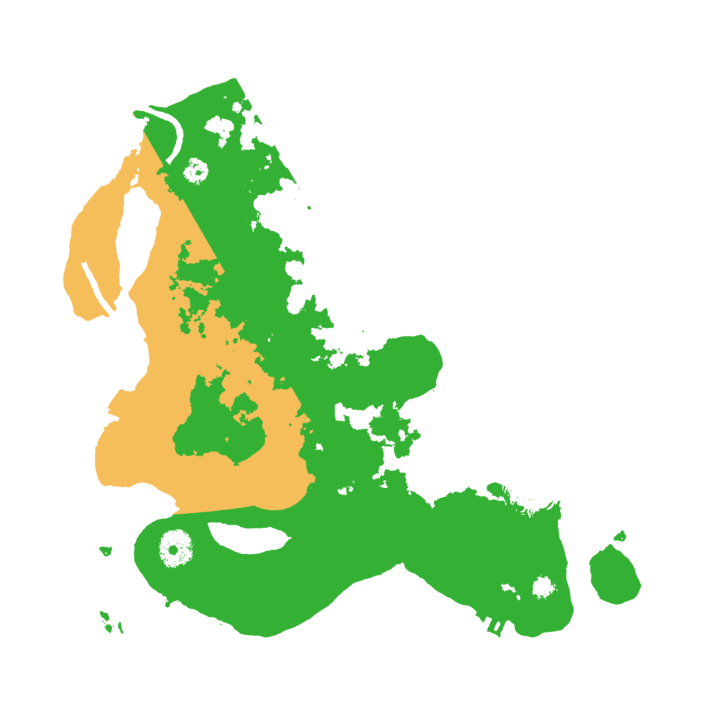 Biome Rust Map: Procedural Map, Size: 3000, Seed: 892375
