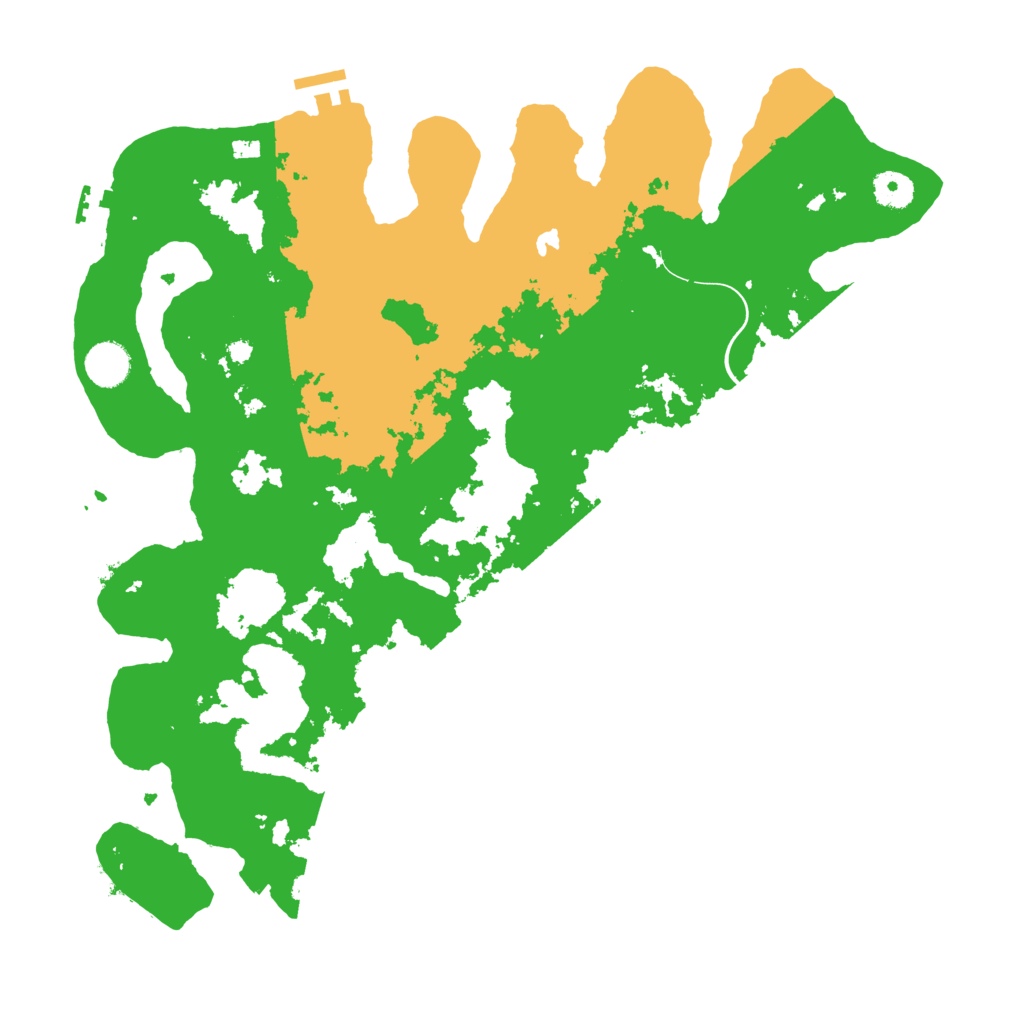 Biome Rust Map: Procedural Map, Size: 4000, Seed: 1465023573