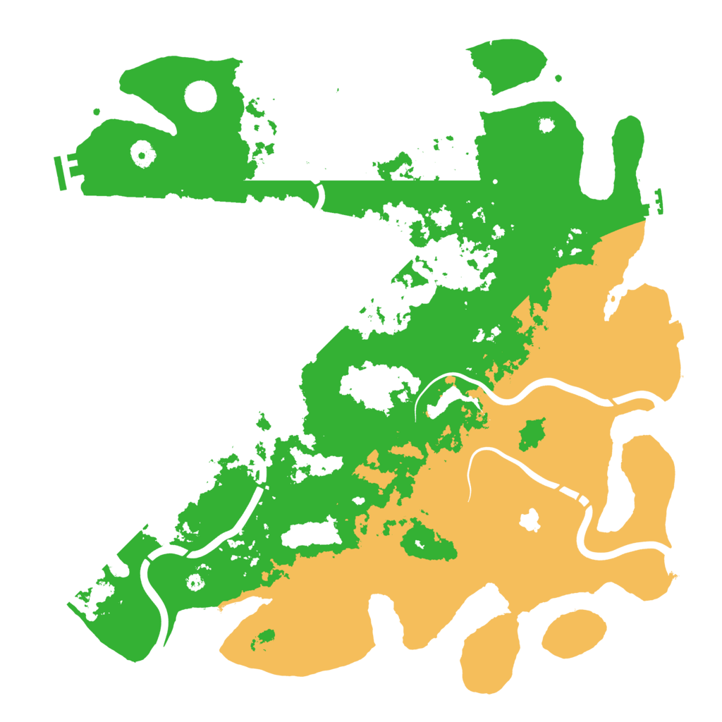 Biome Rust Map: Procedural Map, Size: 4250, Seed: 1790253401
