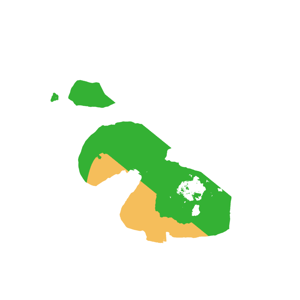 Biome Rust Map: Procedural Map, Size: 1750, Seed: 1964620862