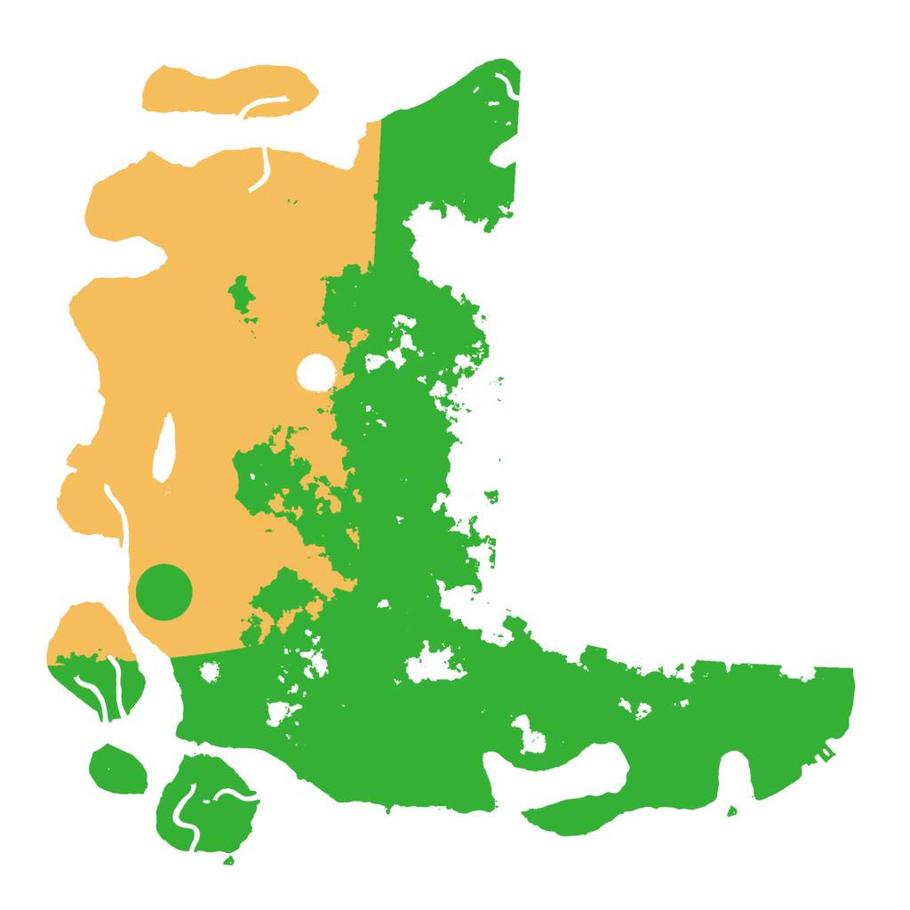 Biome Rust Map: Procedural Map, Size: 4250, Seed: 237431405
