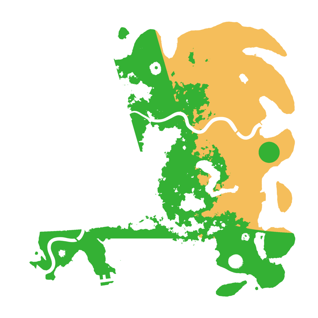 Biome Rust Map: Procedural Map, Size: 4000, Seed: 24484934