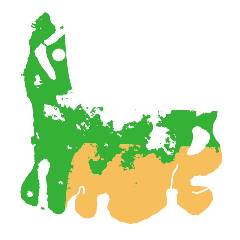 Biome Rust Map: Procedural Map, Size: 3450, Seed: 6419329