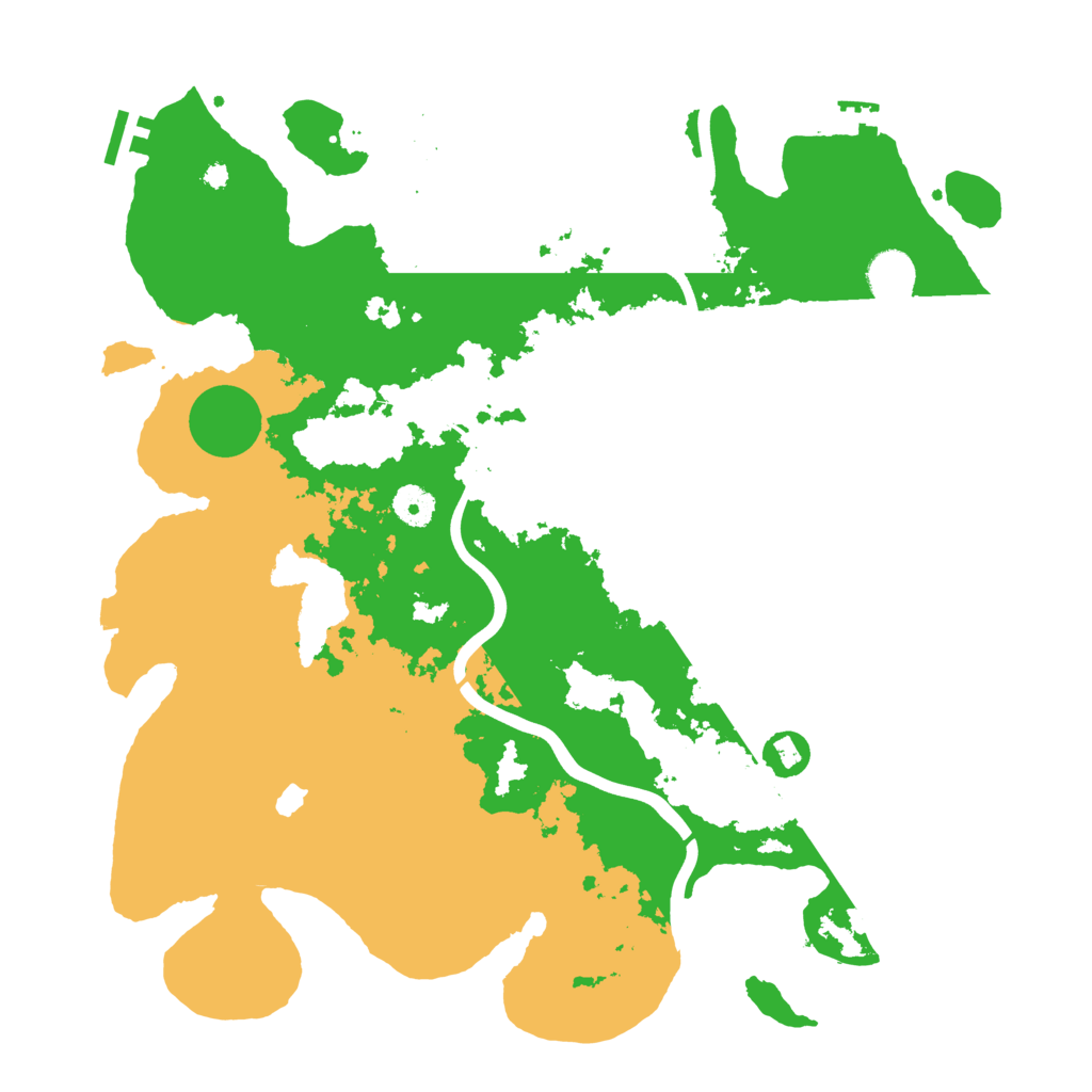 Biome Rust Map: Procedural Map, Size: 4000, Seed: 1823732235