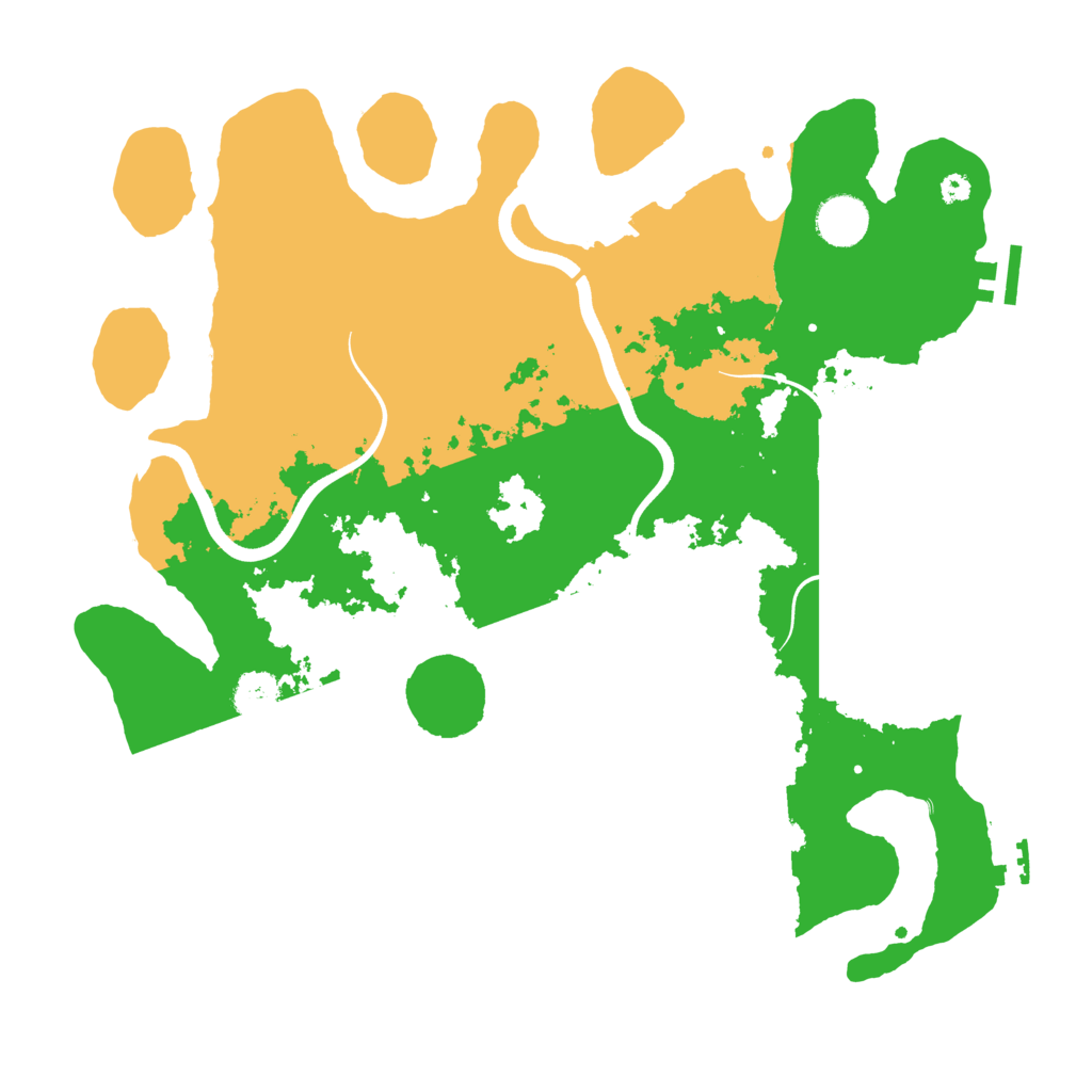 Biome Rust Map: Procedural Map, Size: 3700, Seed: 1146277919