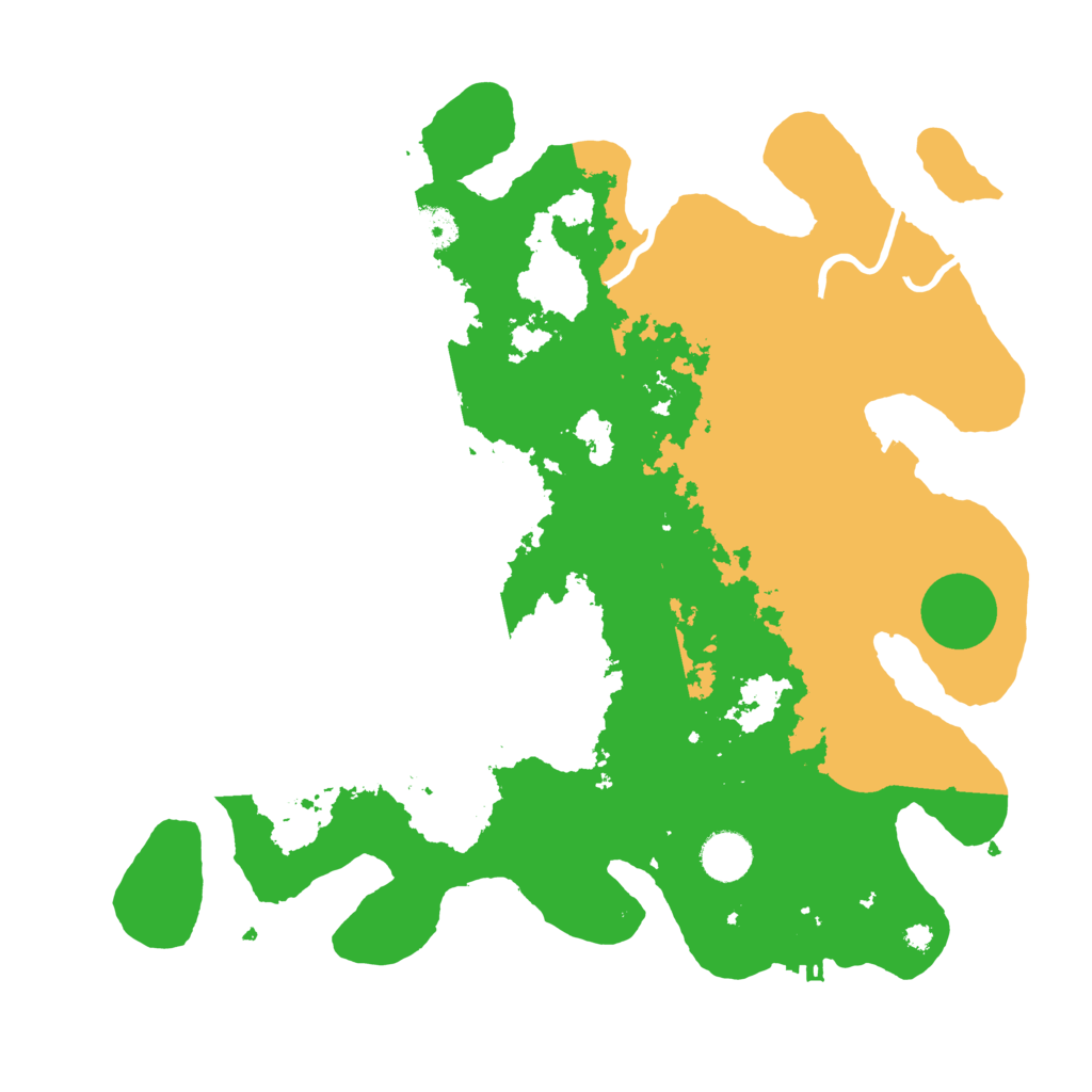 Biome Rust Map: Procedural Map, Size: 3800, Seed: 895623196
