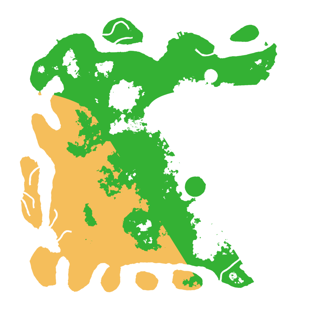 Biome Rust Map: Procedural Map, Size: 4138, Seed: 1576