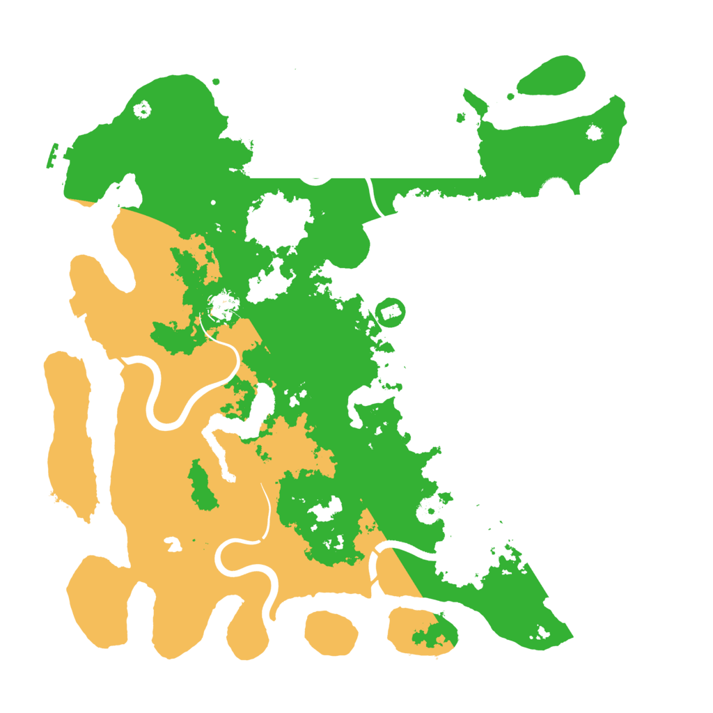 Biome Rust Map: Procedural Map, Size: 4138, Seed: 1576