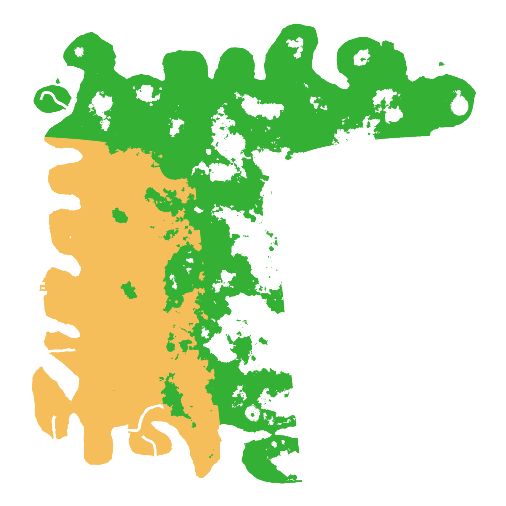 Biome Rust Map: Procedural Map, Size: 5000, Seed: 9272000