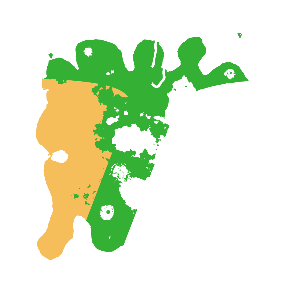 Biome Rust Map: Procedural Map, Size: 3000, Seed: 516416762