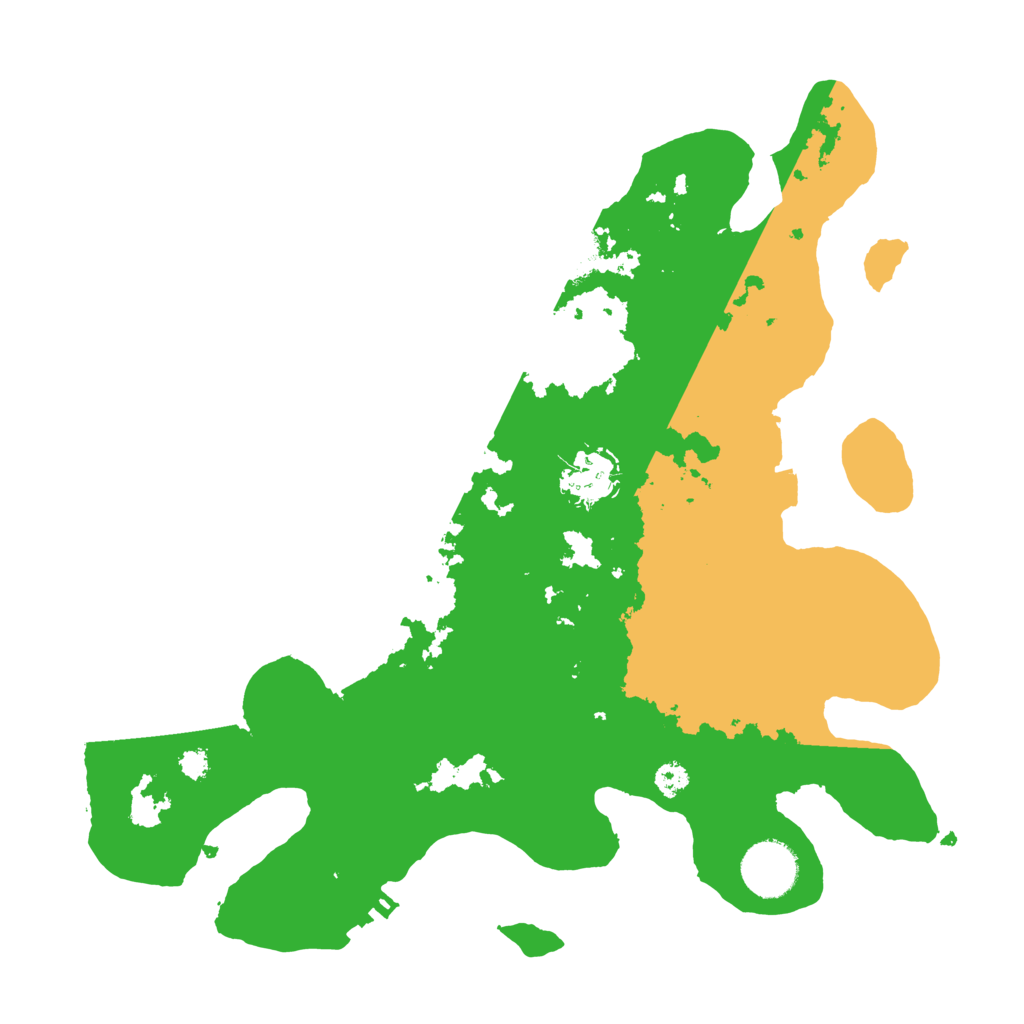 Biome Rust Map: Procedural Map, Size: 3200, Seed: 2006041194
