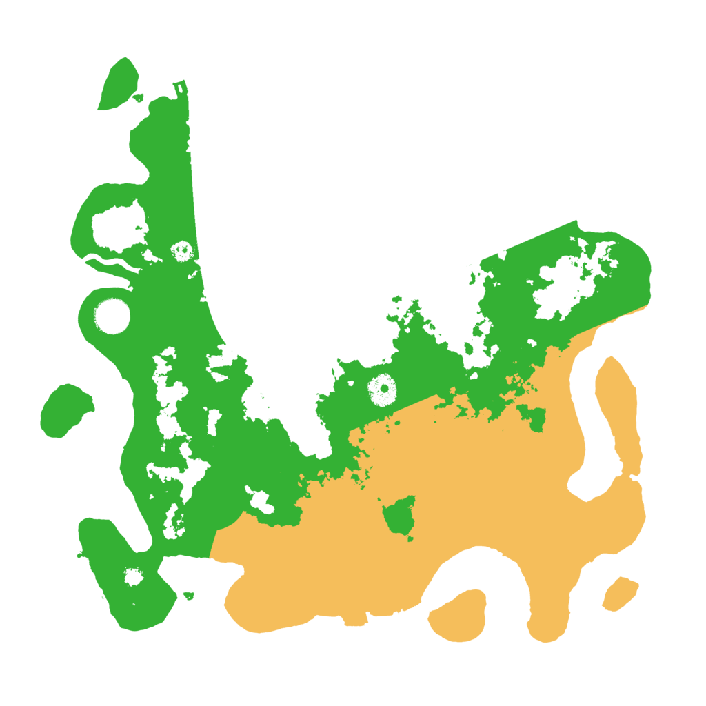 Biome Rust Map: Procedural Map, Size: 3500, Seed: 2071754586