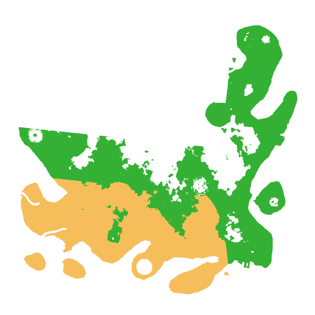 Biome Rust Map: Procedural Map, Size: 3500, Seed: 261983888