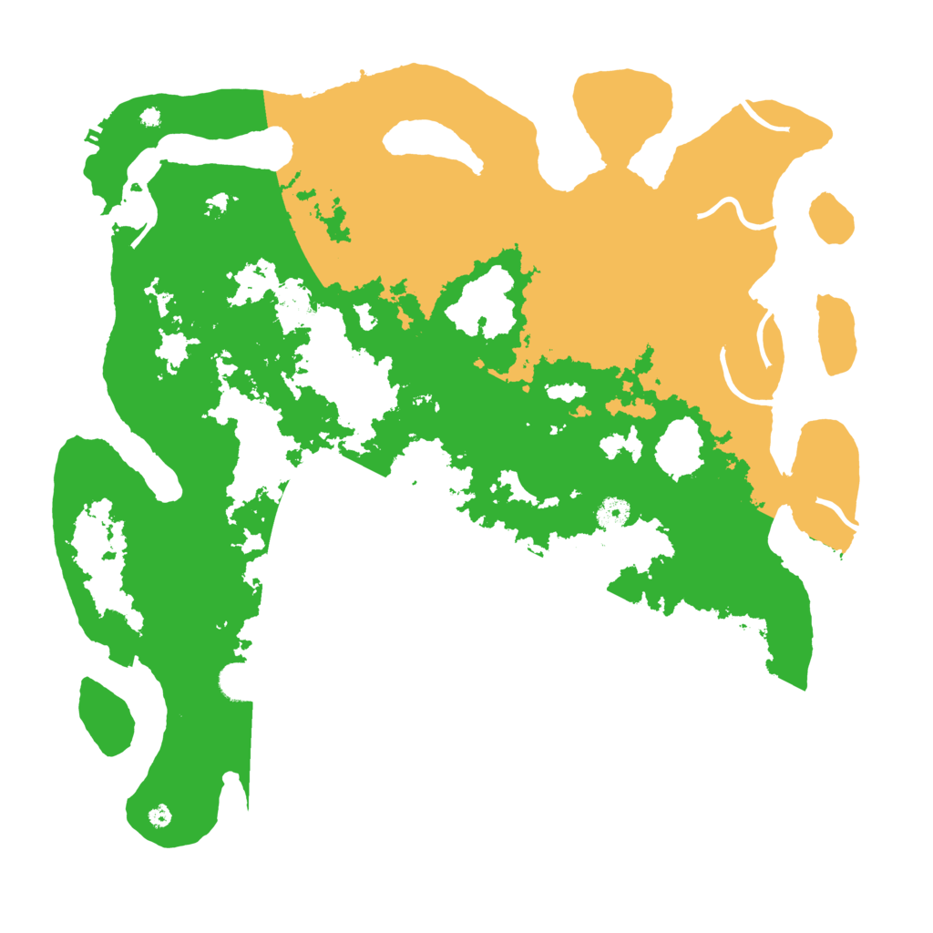 Biome Rust Map: Procedural Map, Size: 4300, Seed: 74810386