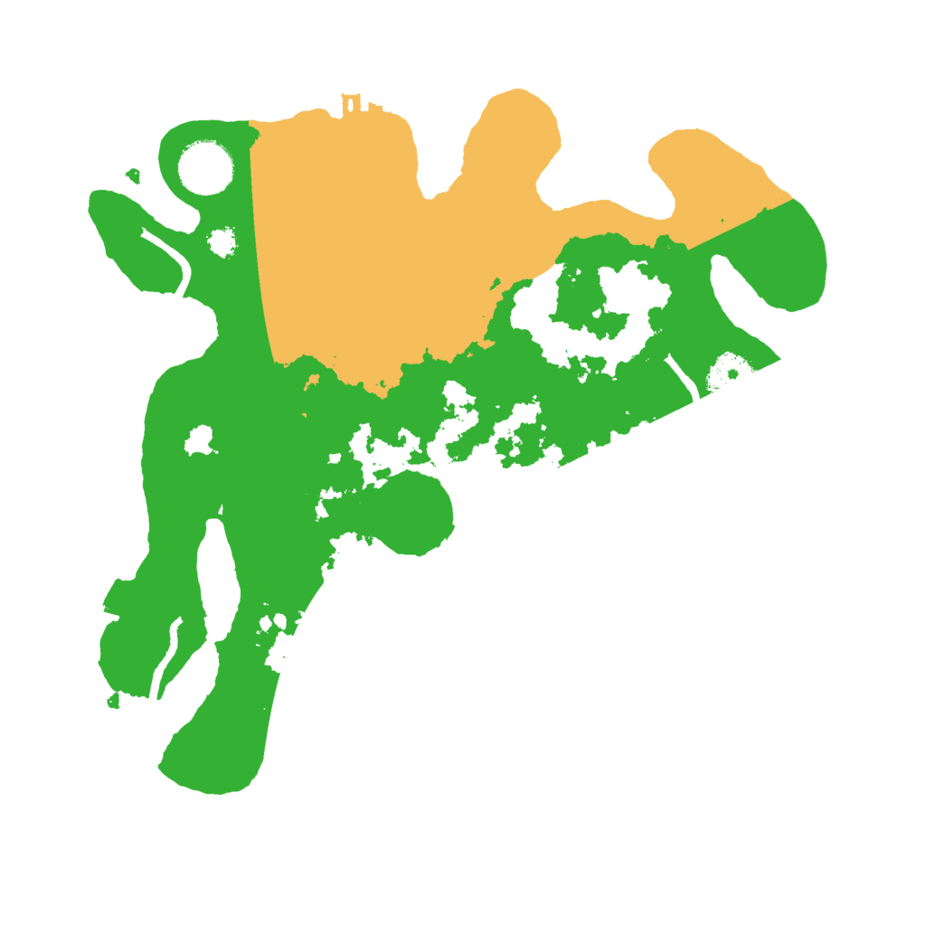 Biome Rust Map: Procedural Map, Size: 3000, Seed: 1268871531