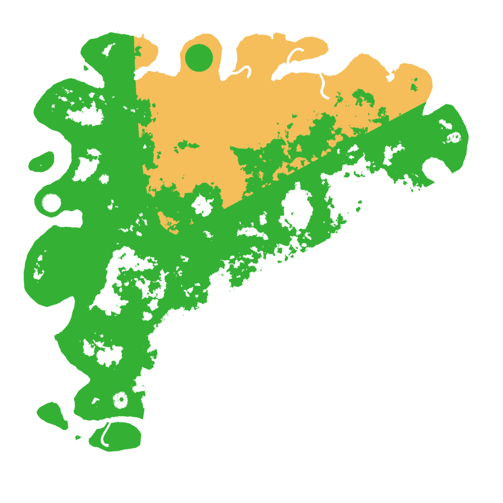 Biome Rust Map: Procedural Map, Size: 4800, Seed: 221634078