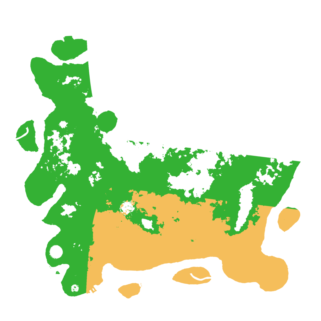 Biome Rust Map: Procedural Map, Size: 4300, Seed: 82459242