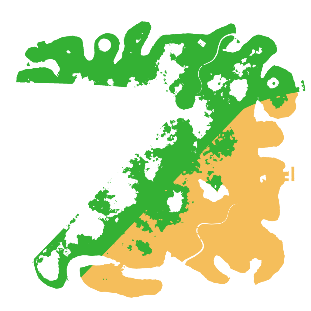 Biome Rust Map: Procedural Map, Size: 4300, Seed: 9418750